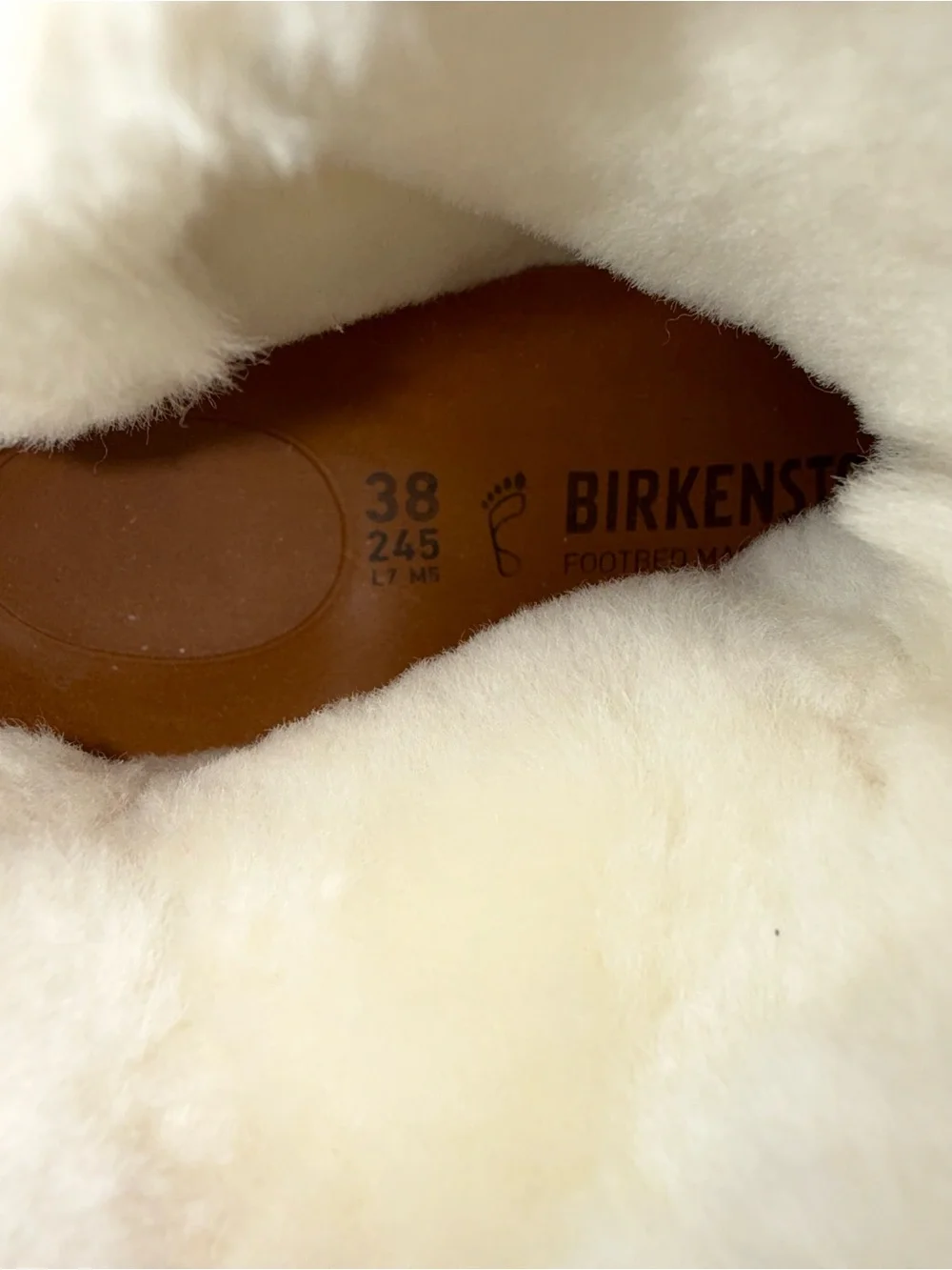 NWT Birkenstock Uppsala Shearling Suede Leather Boot Size 38 Regular/Wide